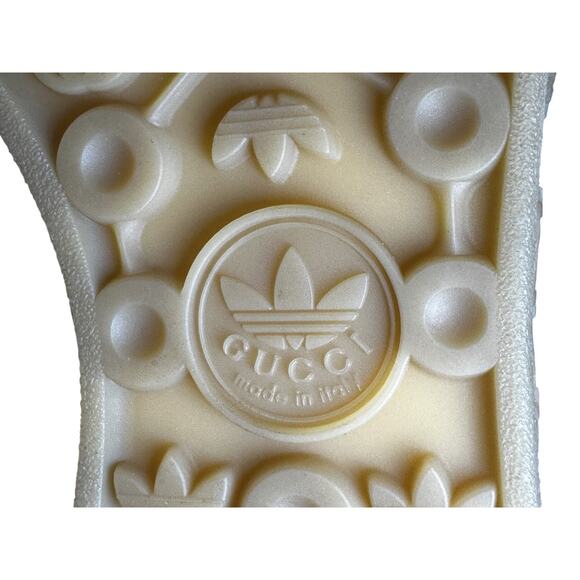 GUCCI X ADIDAS Gazelle Vintage GG Monogram Mens Sneakers Size 8 / 40(EU) - Picture 11 of 11
